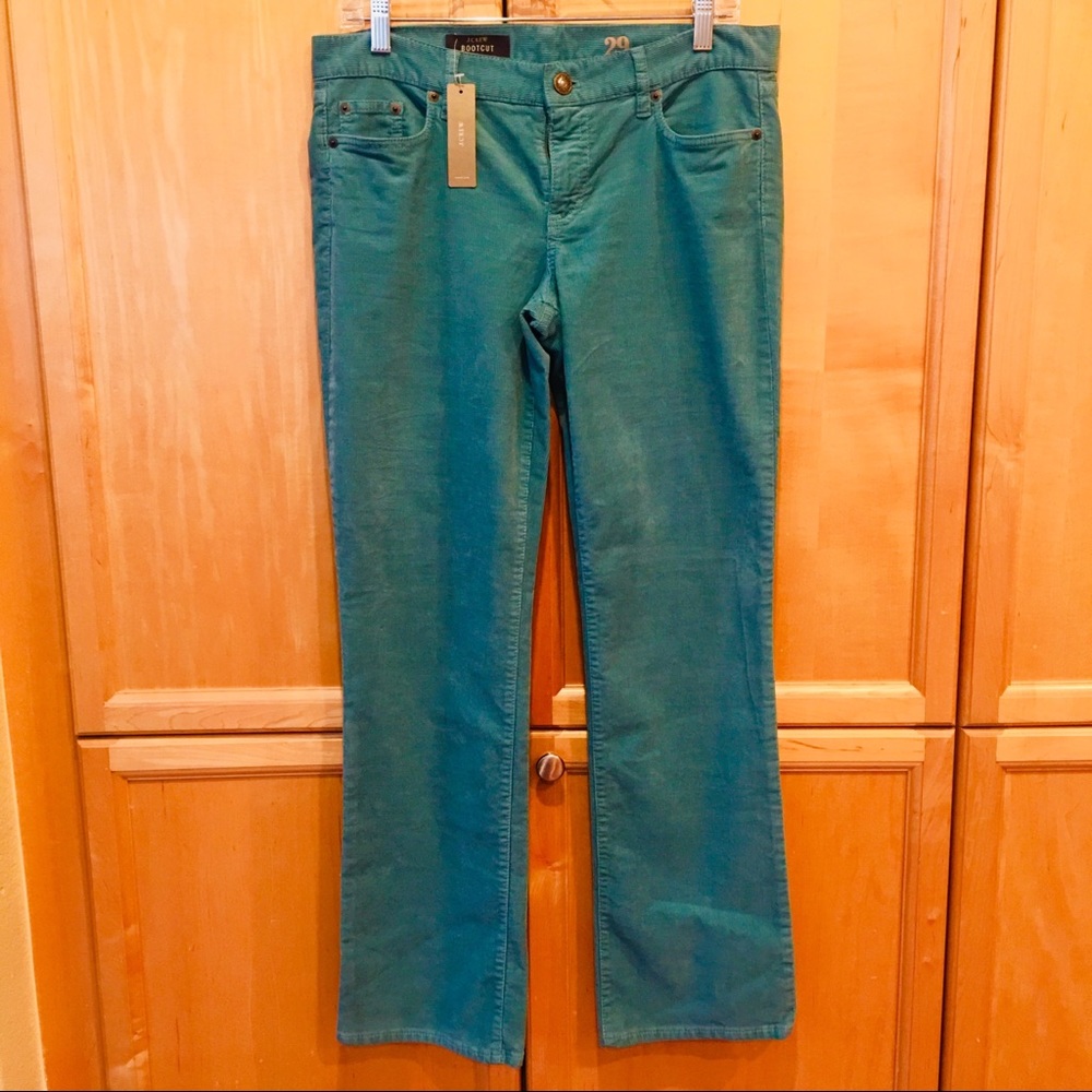 J. Crew Corduroy Bootcut Pants - New With Tags